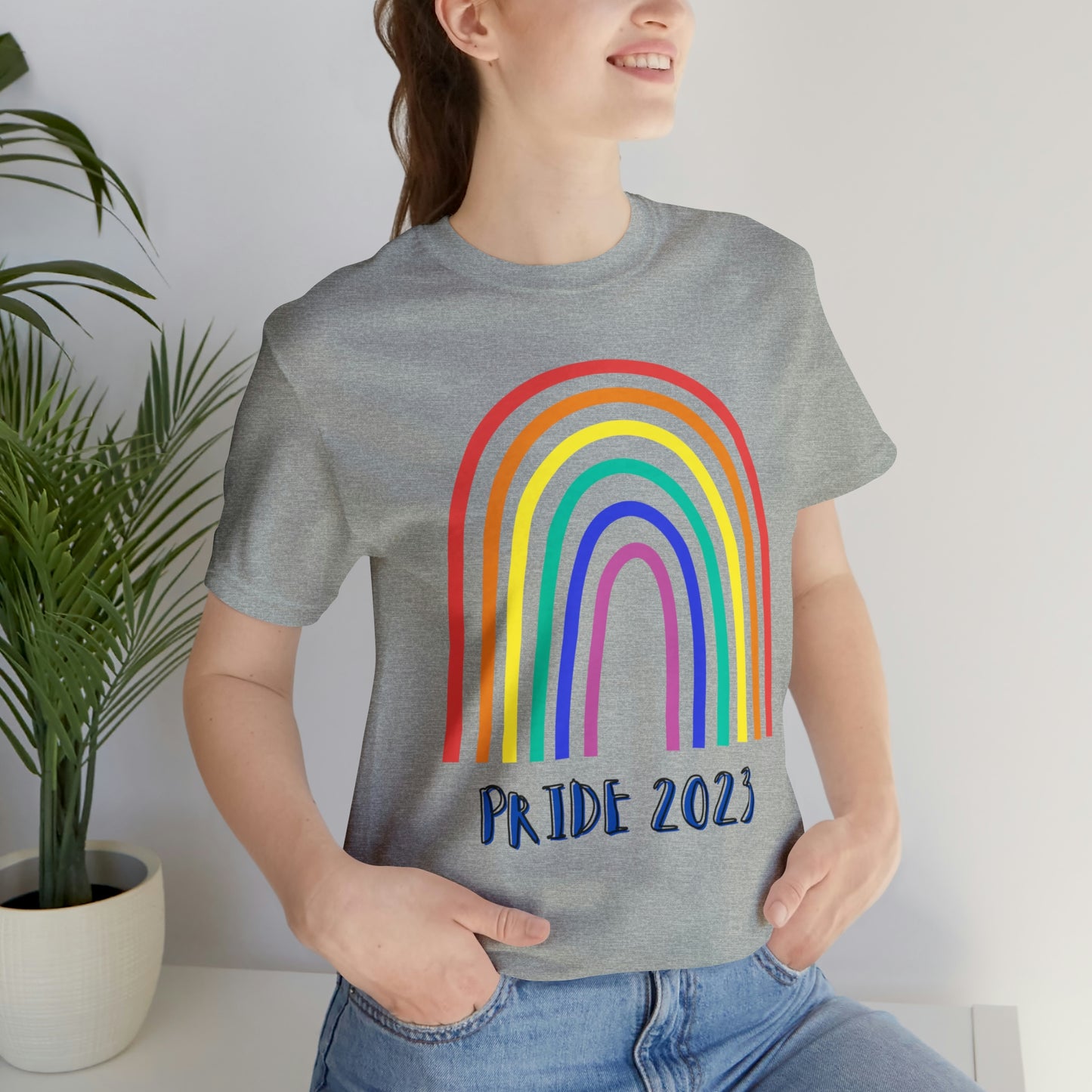 LGBTQ Pride 2023 Unisex Jersey Short Sleeve Tee