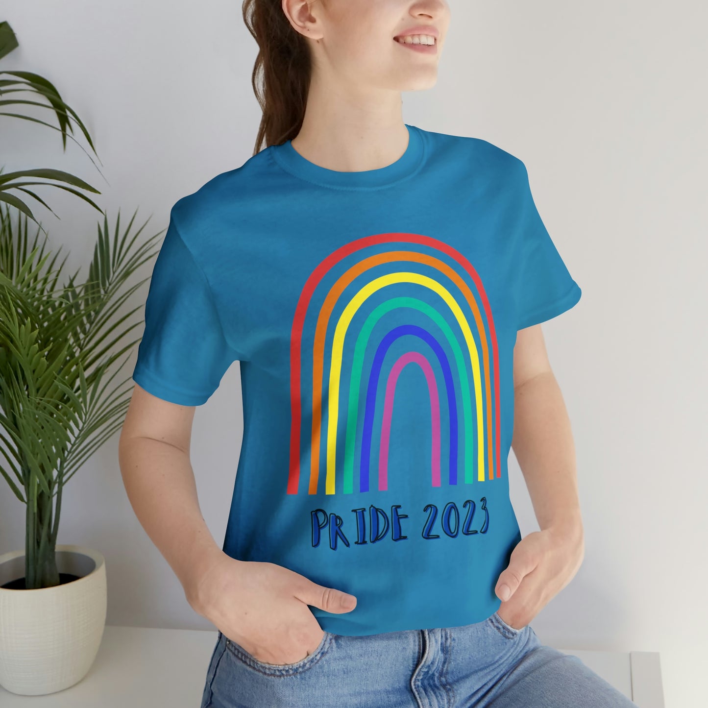 LGBTQ Pride 2023 Unisex Jersey Short Sleeve Tee