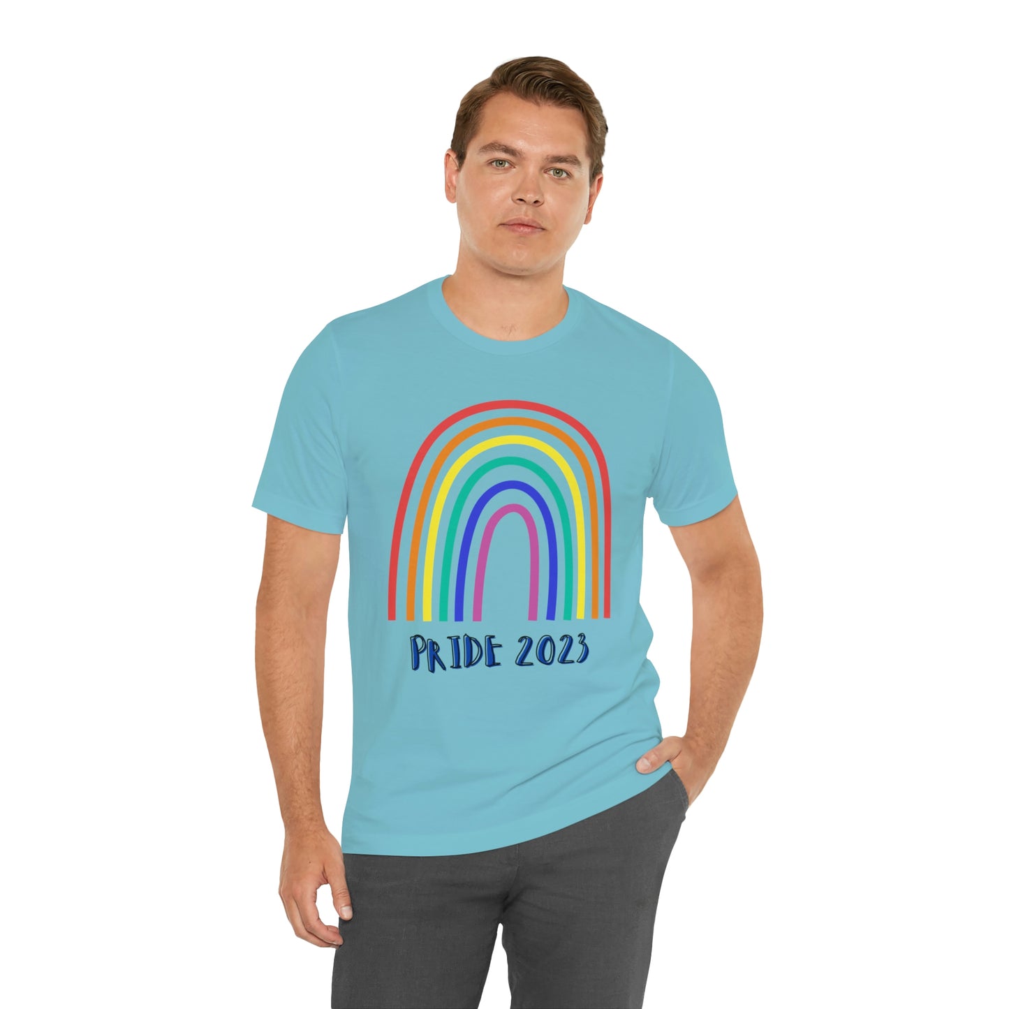 LGBTQ Pride 2023 Unisex Jersey Short Sleeve Tee