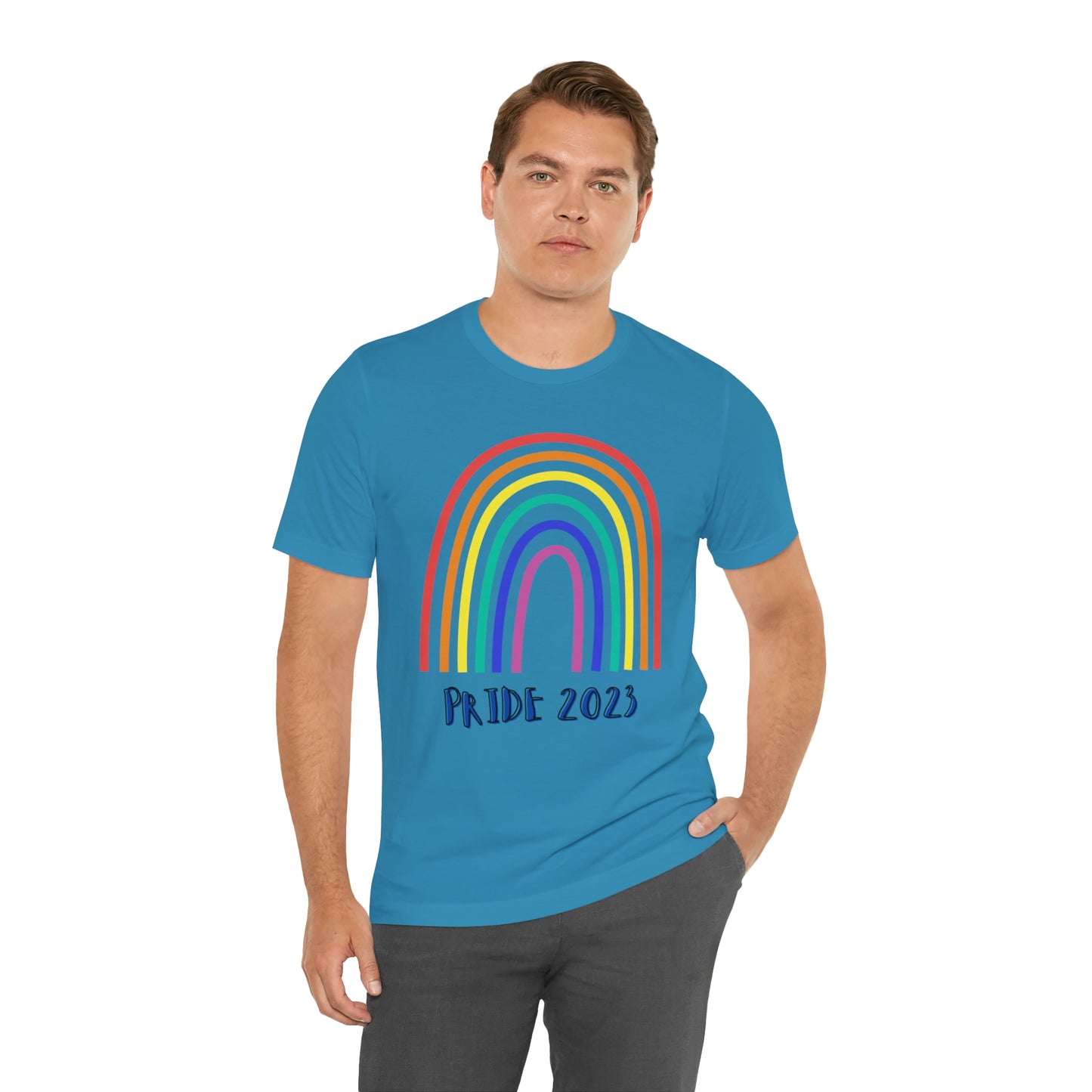 LGBTQ Pride 2023 Unisex Jersey Short Sleeve Tee