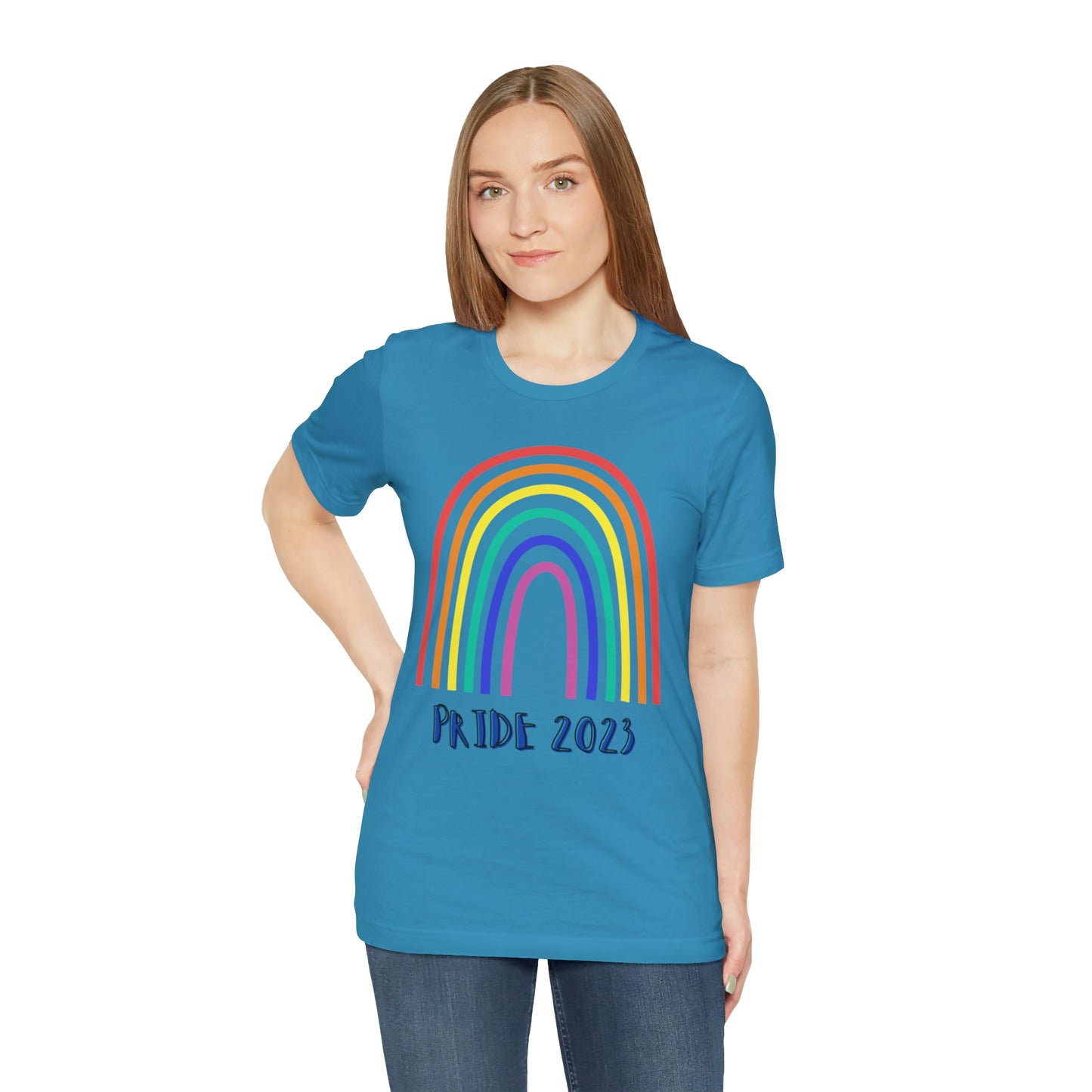 LGBTQ Pride 2023 Unisex Jersey Short Sleeve Tee